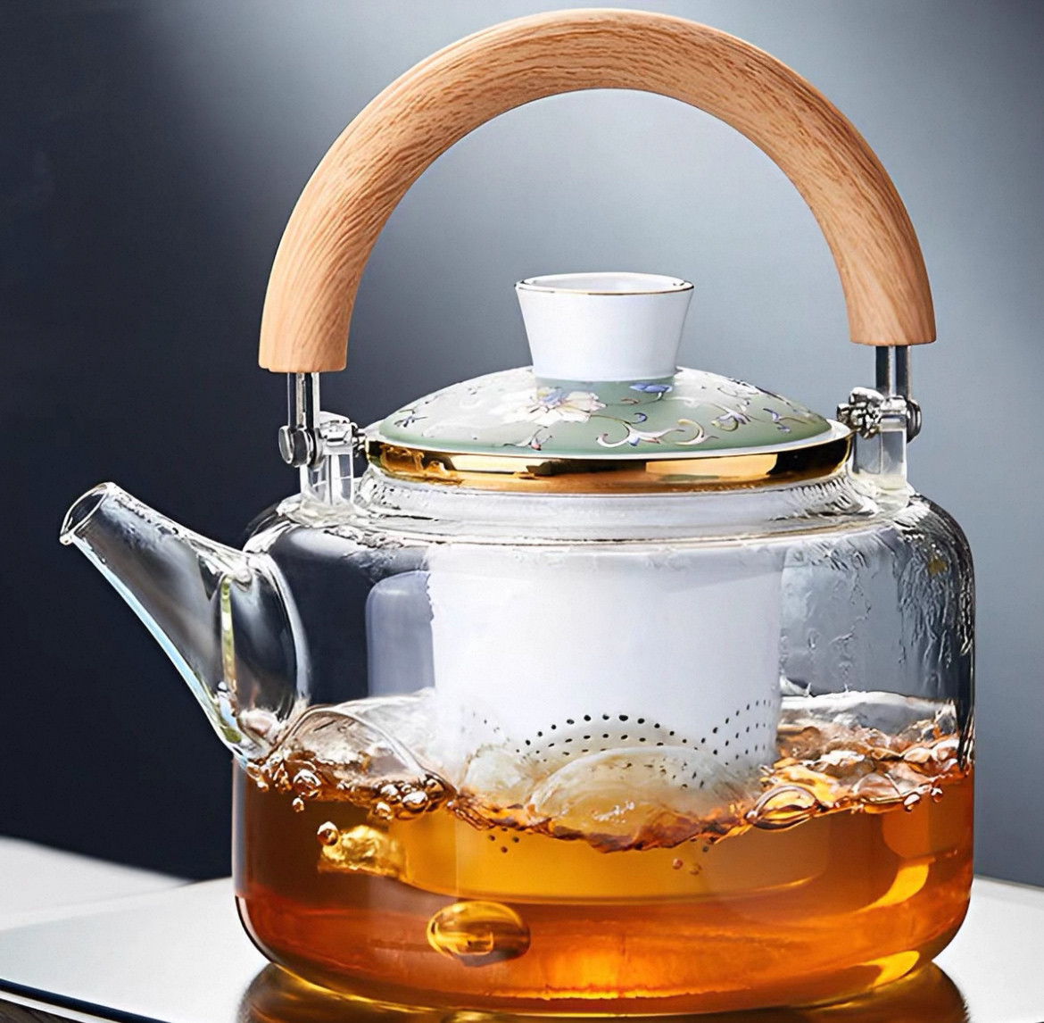 莺歌烧电陶炉家用煮茶静音茶炉珐琅彩系列网红蓝风炉,居家布艺,茶席,淘宝优惠券,粉丝福利购,淘宝优惠卷