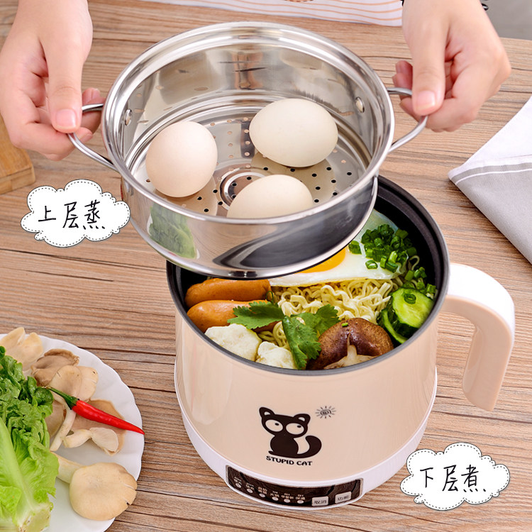快速煮粥锅电炖锅宝宝辅食迷你电饭煲婴幼儿全自动多功能小电煮锅