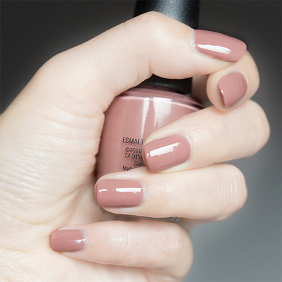 美国OPI指甲油裸粉色免烤不可剥