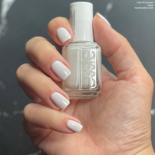 ESSIE棉花糖白透免烤指甲油