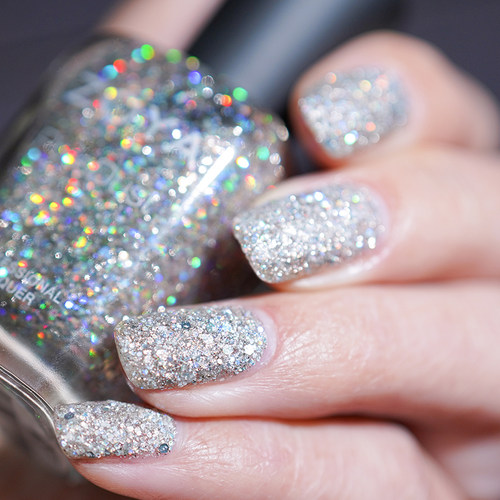 美国指甲油流沙婚礼闪粉银色亮片