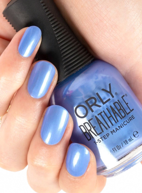 12Free美国ORLY指甲油2060033珠光蓝色you had meat hydangea免烤