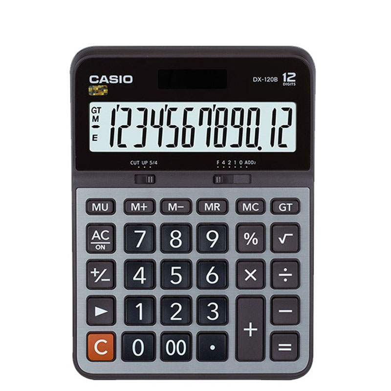 卡西欧计算器双电源商务计算机