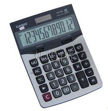 卡西欧双重电源商务办公计算器
