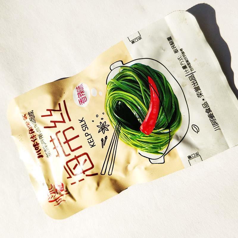 海带丝泡椒味香辣味阿婆食品小菜零食下饭菜散装川味川阿婆食品