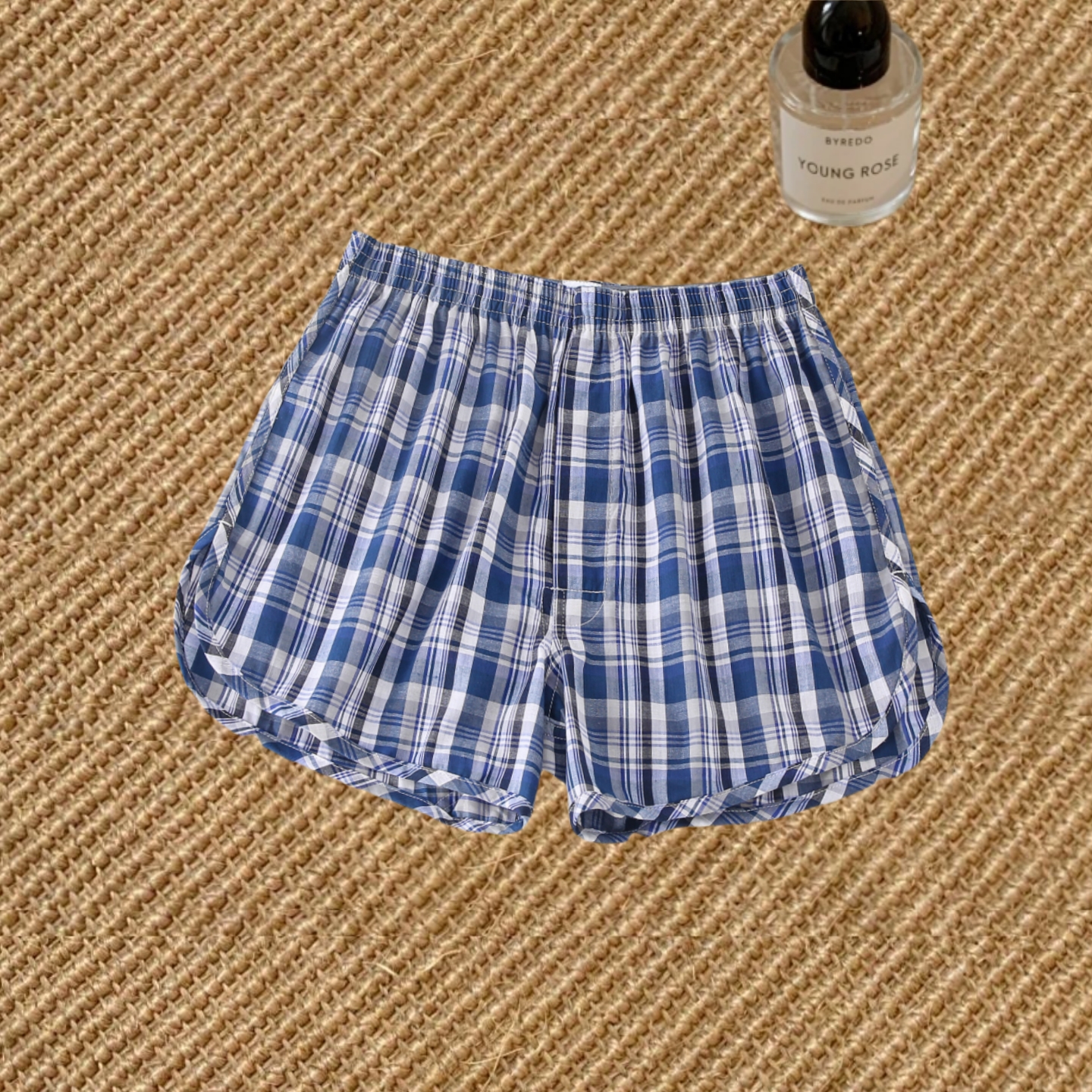 中老年人内裤男士格子阿罗裤