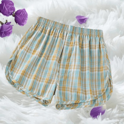 新款圆角阿罗裤透气加肥加大睡裤