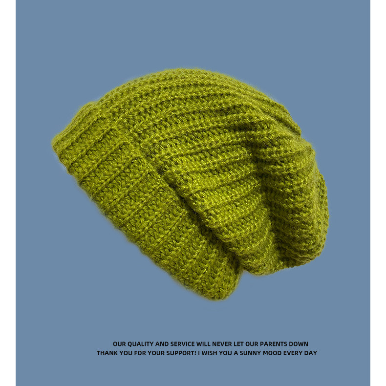 福音宽松针织护耳潮人青年包头帽