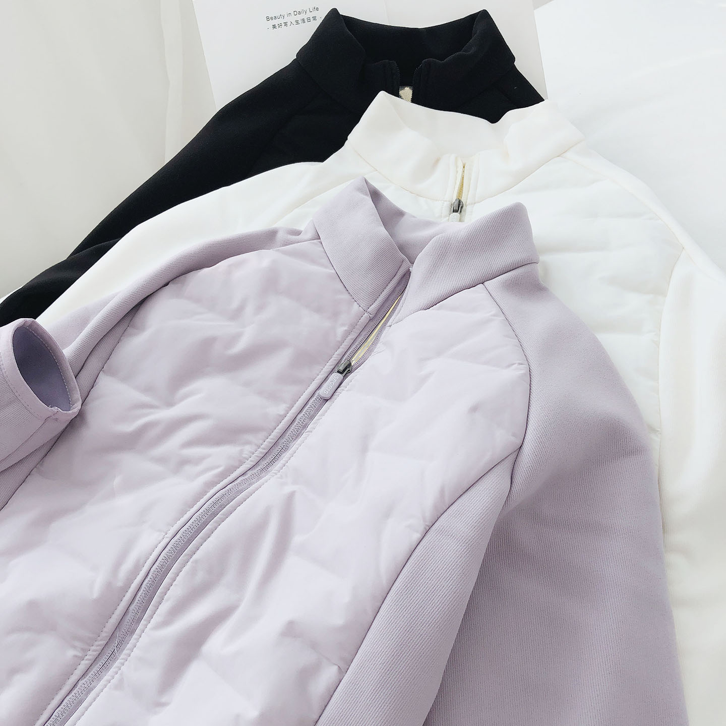 轻盈保暖棉服外套女冬季厚实开衫