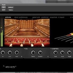 Altiverb 7 XL卷积采样混响插件 适用于音乐制作 录音室音效优化