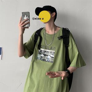 夏季韩版印花T恤男  T15 P28图片