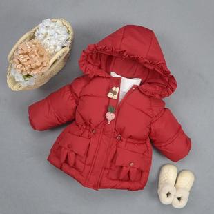 女童冬装加厚棉衣洋气女宝宝棉袄2025冬季新款小女孩羽绒棉服外套