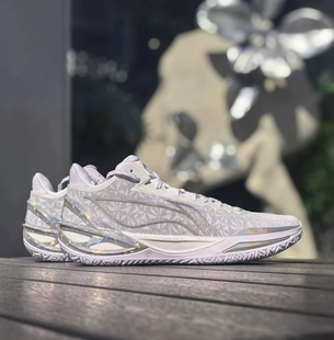 LiNing李宁利刃6全掌䨻科技减震防滑耐磨透气低帮全能实战篮球鞋