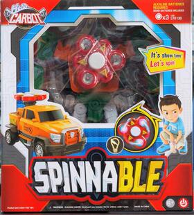 HELLO CARBOT 击锋战士 旋风史宾 汽车变形机器人 儿童玩具礼物