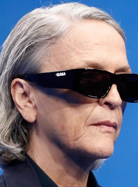 B家赛博朋克未来感字母彩色墨镜男士欧美Y2K超酷近视太阳眼镜女