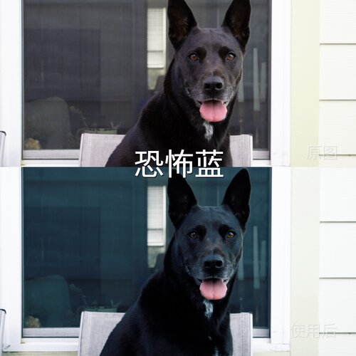 恐怖蓝LUT AppleHDRHLGH-LogF-LogC-Log3vivoLogPRD-LogMFCPX一加