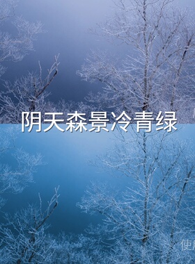 阴天森景冷青绿LUT I-LogAcePro2系列REDLogFilmipaidVN御Mavic2