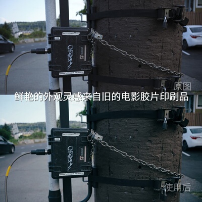 鲜艳的外观灵感来自旧的电影胶片印刷品LUT AEw‌Insta360GOUltra