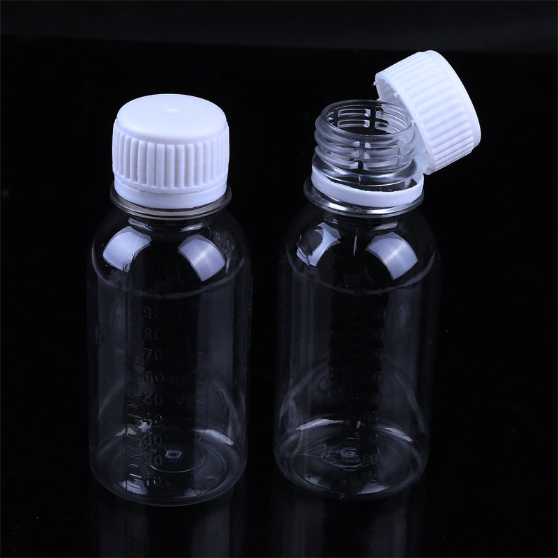 加厚分装瓶透明塑料瓶水剂瓶液体瓶防盗盖瓶子药品收纳瓶储存瓶,橡塑材料及制品,塑料桶/塑料瓶/塑料罐,淘宝优惠券,粉丝福利购,淘宝优惠卷
