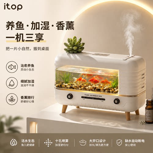 桌面生态香薰机氛围灯创意礼盒