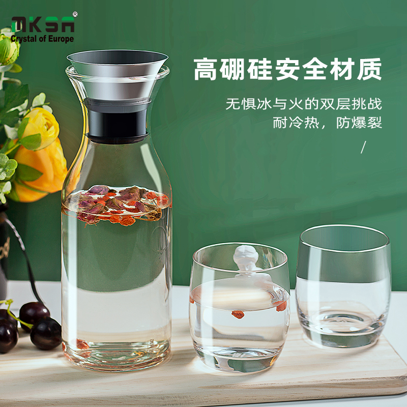 大容量耐热耐高温欧式定制水壶