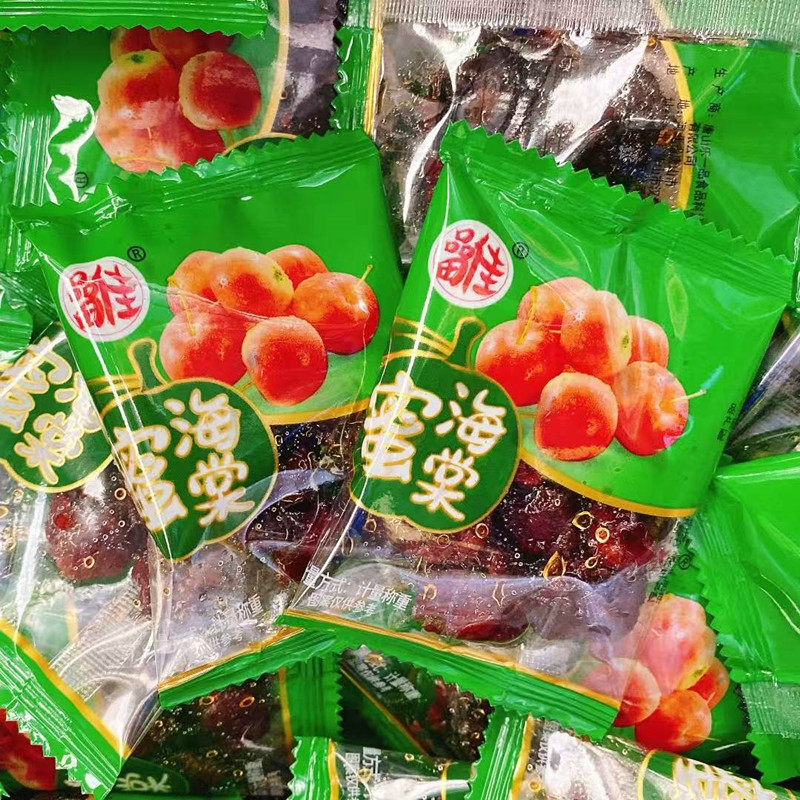 品田佳蜜海棠500g独立小包装办公室小零食蜜饯果脯海棠干海棠果干