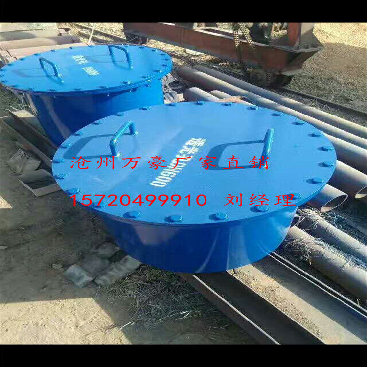 dn500 圆形焊制人孔 烟道煤粉管道用圆形人孔门 方形人孔门厂家