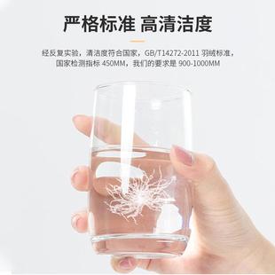 散装羽绒绒被专用98羽％大鸭绒羽9绒服充物水洗大BOB填朵8白鸭绒