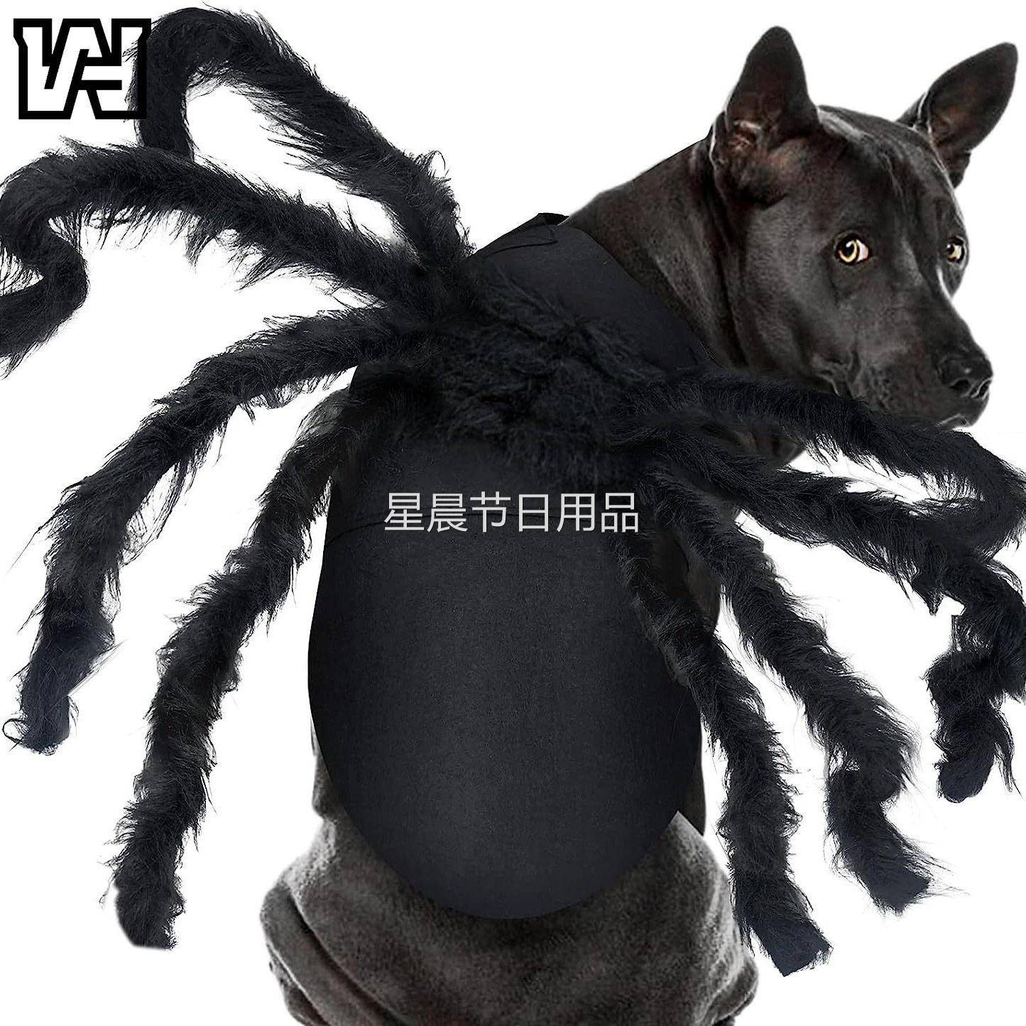 万圣节宠物道具蝙蝠翅膀  宠物蜘蛛装扮搞怪小猫大狗变身装扮服饰