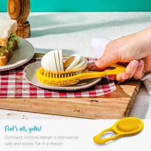 Dr鸡ea片mfarm Eg蛋gler 蛋壳削皮切片工具简MPF易切机煮蛋壳穿孔