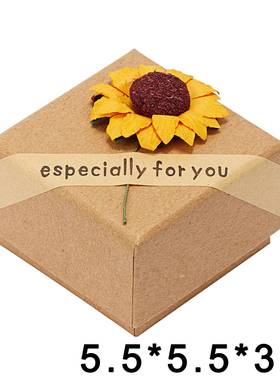 时尚新款创意向日葵项链可打开刻字吊坠项链百搭饰品情侣礼物