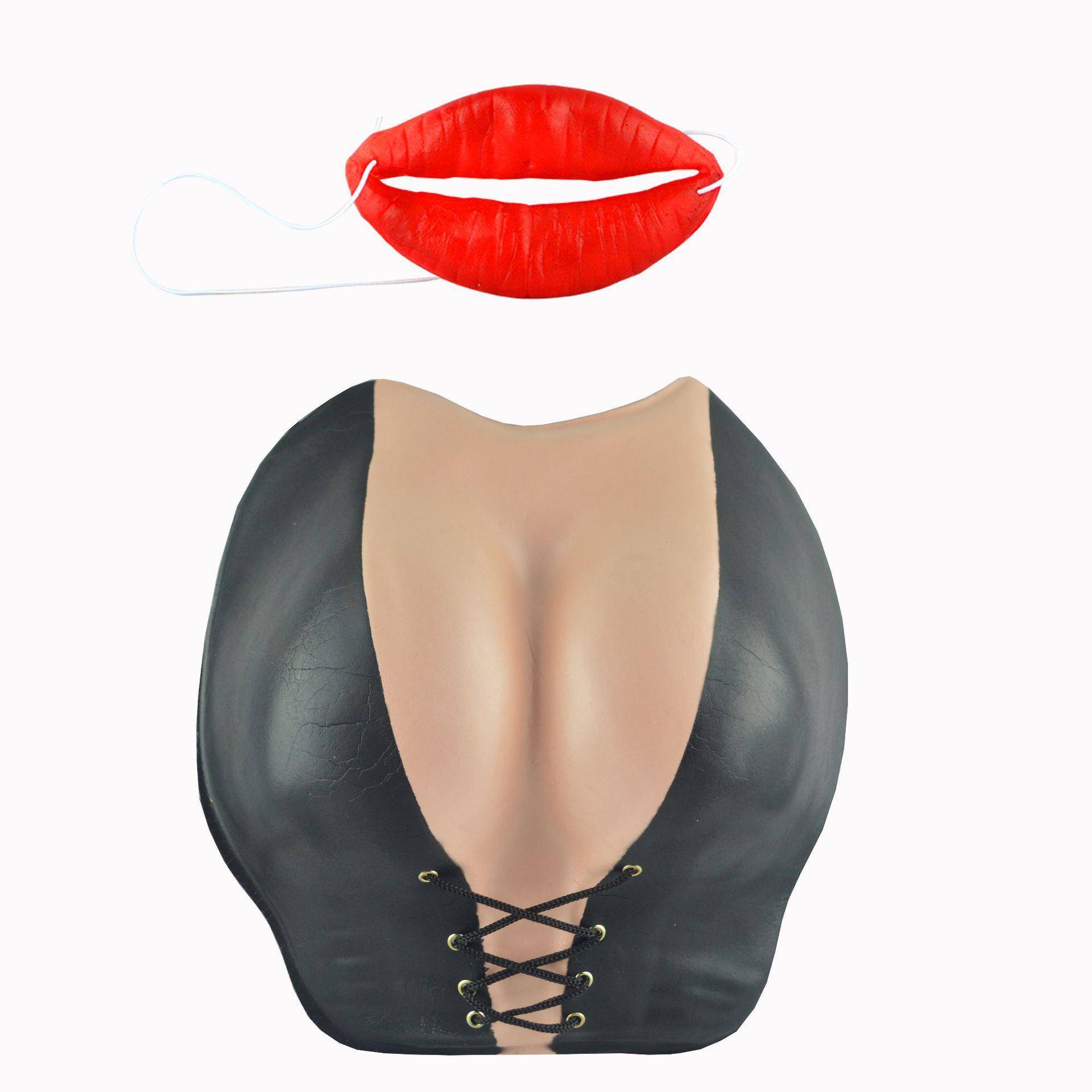 愚人节整蛊玩具怪闹洞接房亲玩具仿真肚子搞假戒EVA材料胸肌假胸