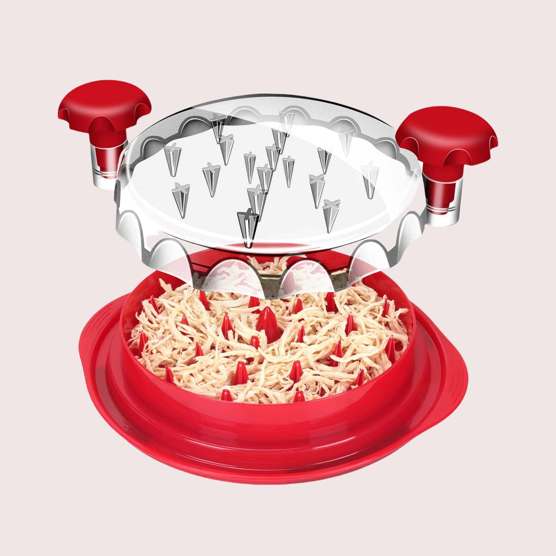 Chicken Shredder machine 鸡肉碎肉器切丝分离撕肉绞馅机透明盖