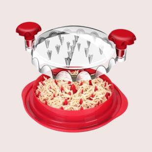 Chicken Shredder machine 鸡肉碎肉器切丝分离撕肉绞馅机透明盖