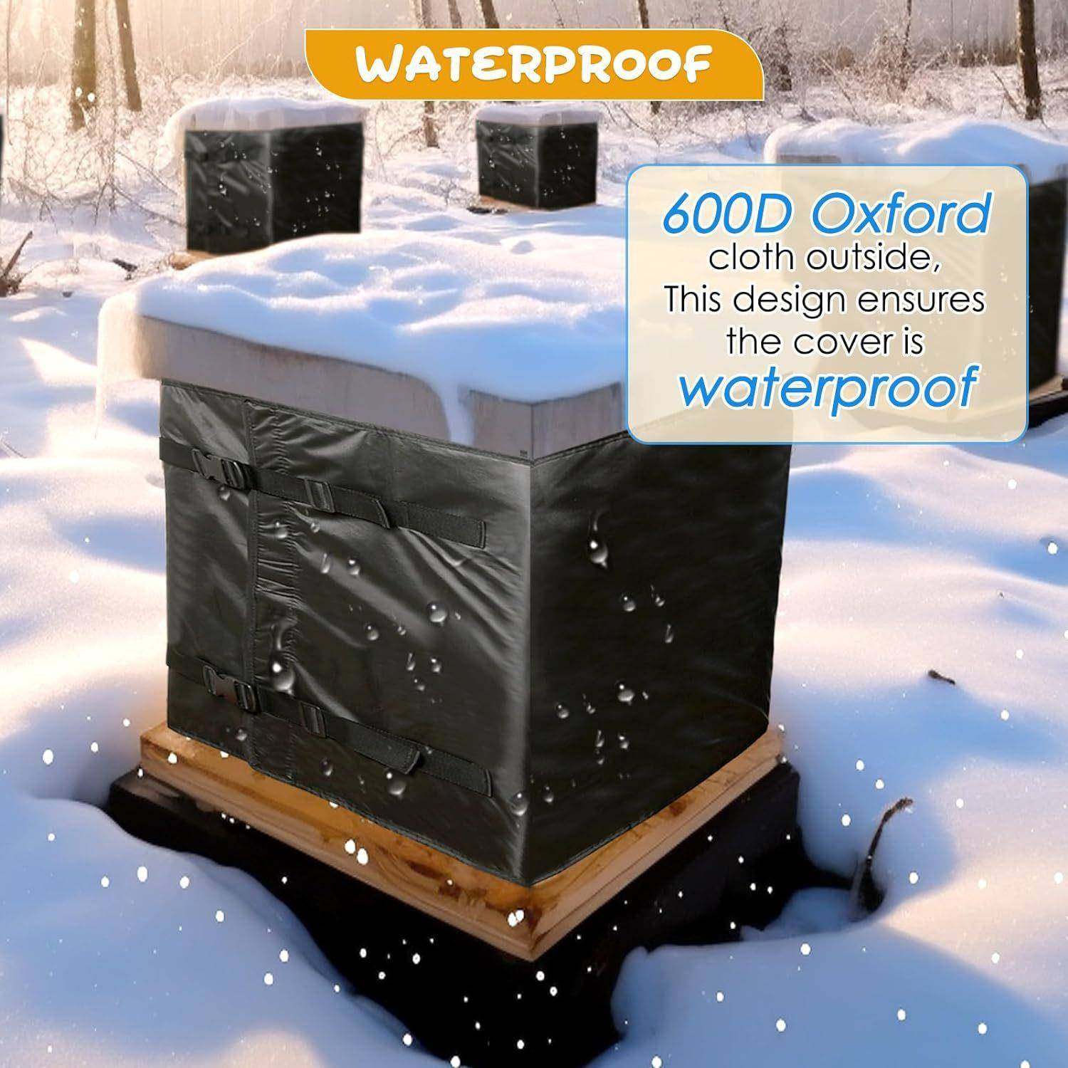 冬季户外养蜂箱防风保护罩可调节蜂箱防风罩 恒温罩