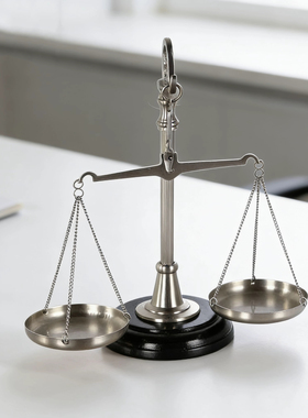 印度进口银色复古怀旧黄铜天平称摆件律师礼物桌面创意工艺装饰品