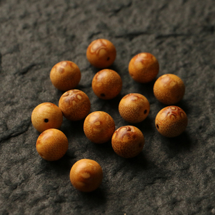 【直径1.5/1.2厘米】精选几十年满钉老竹根纯手工精工打磨手串