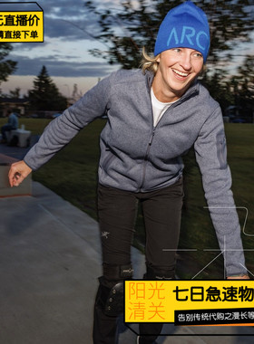 【极速】Arcteryx26新款女COVERT 无帽全拉链中间层抓绒衣 X10559