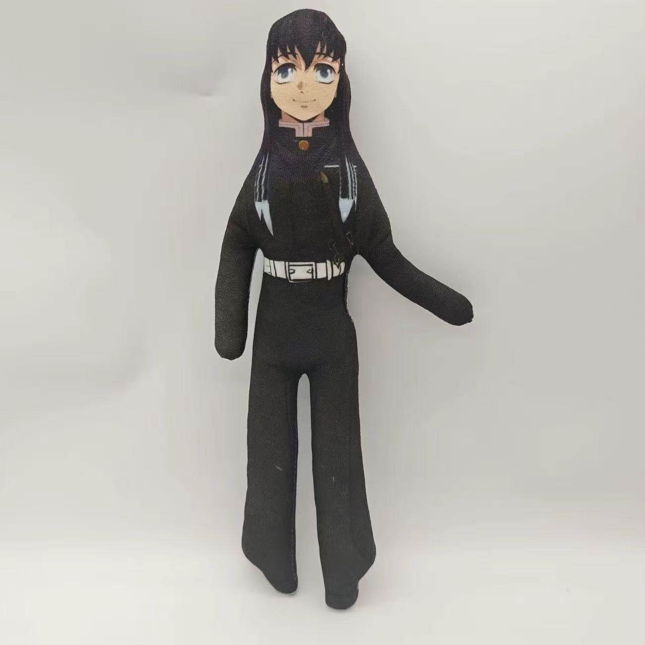 鬼灭之刃鬼篇周边抽象娃娃内置骨架铁丝随意摆动造型玩偶老鼠干