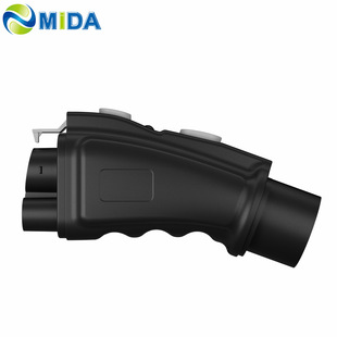 250KW DC250A国标转美标直流转接头适配国标直流桩 GBT转CCS1