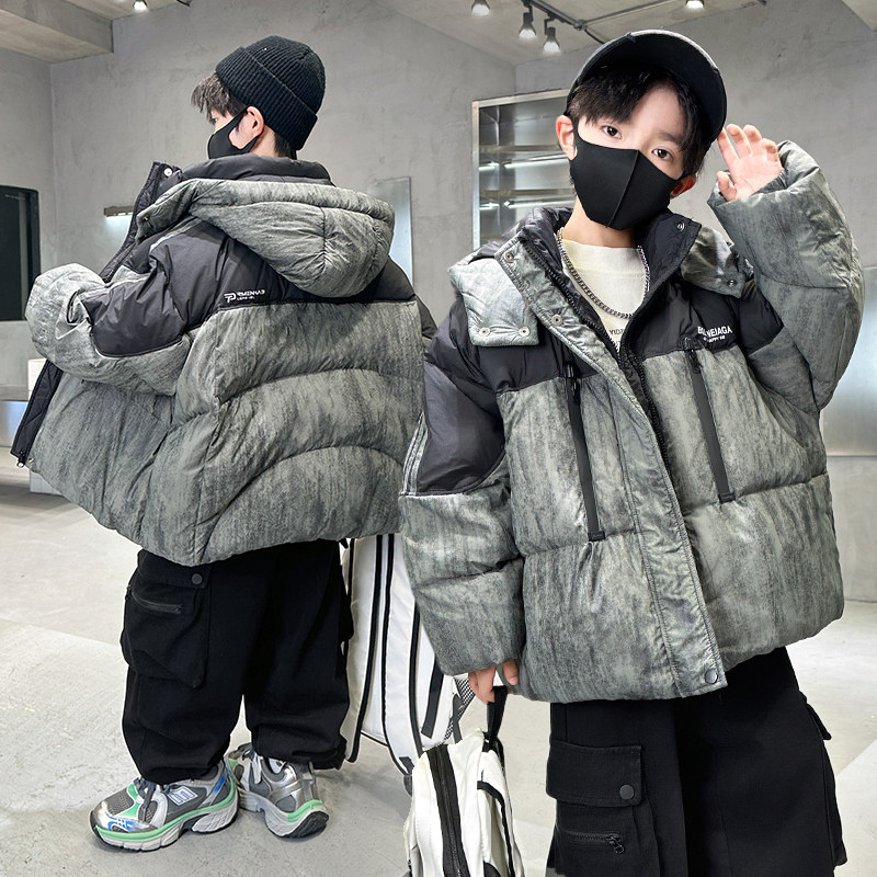男童棉服2025新款儿童冬季加厚