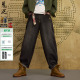 男 ONIARAI 金色马蹄复古锥形宽牛仔长裤 新品 26B4401 鬼洗26春季