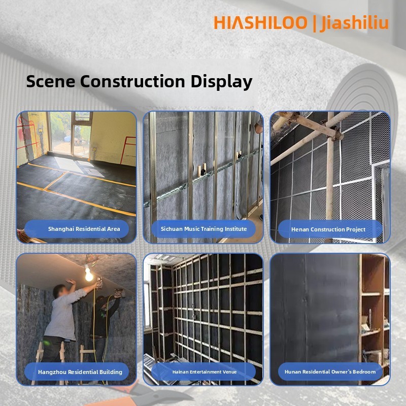 隔音毡静音神器高密度阻尼减震影音室ktv非自粘阻尼毡墙面丁基胶