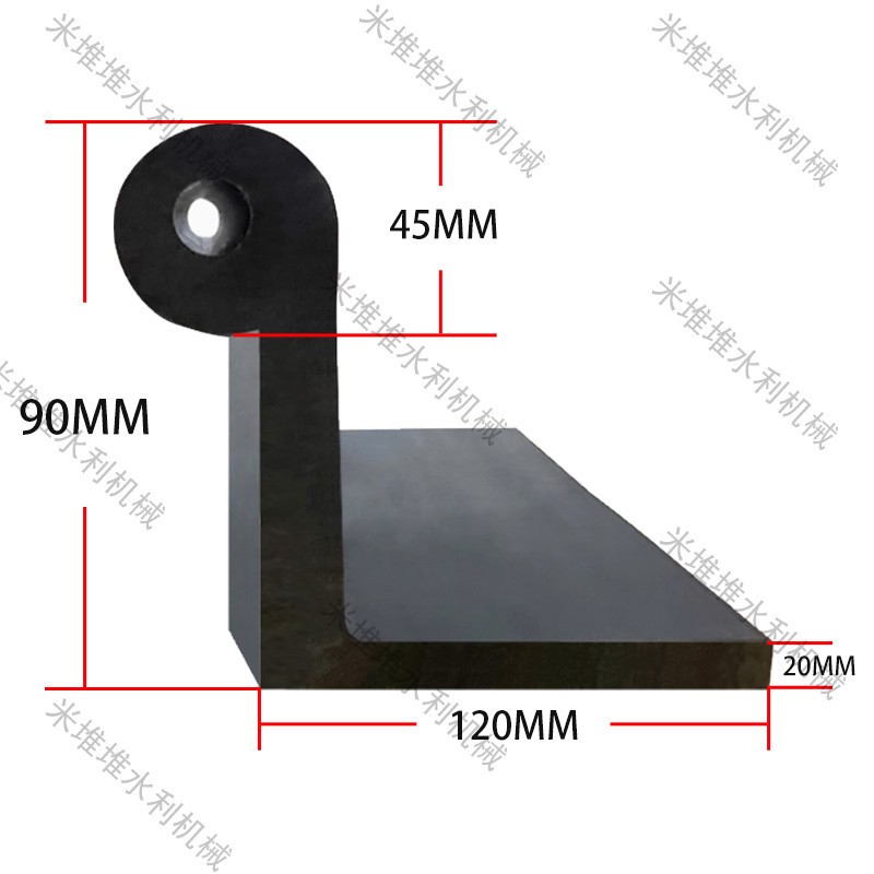 闸门橡胶止水带pL型16-30-35-40-45-50闸门水封