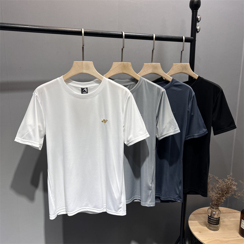 男士运动短袖T恤牛奶丝速干透气