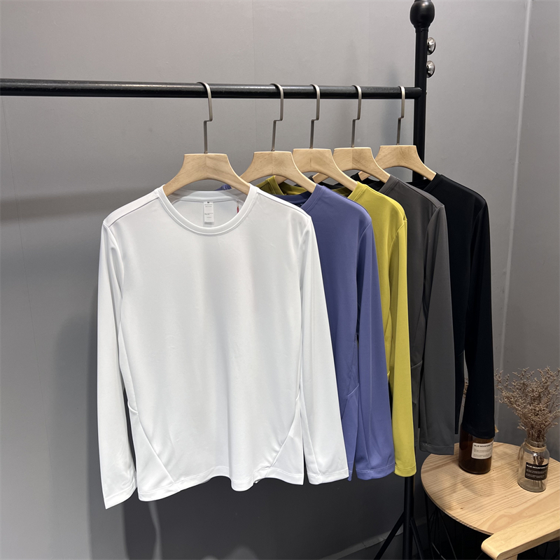 WARMLOCK恒温科技+3D立裁！秋季男士户外运动速干长袖T恤打底衫潮