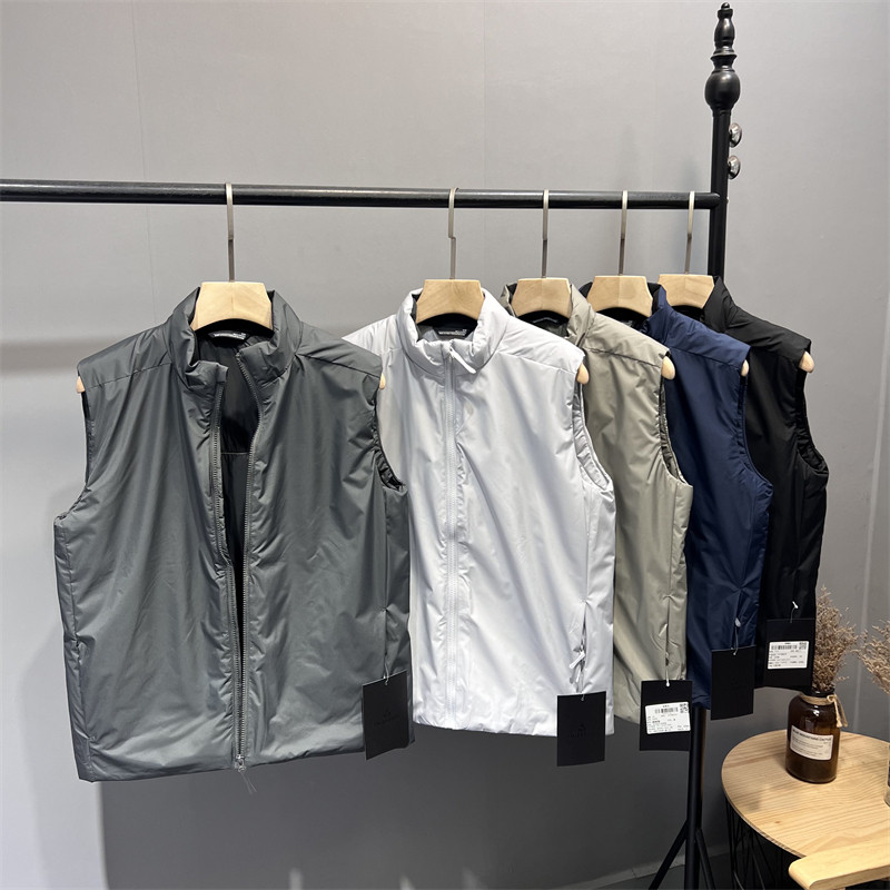 茑平替！轻量保暖！秋冬男士户外防风防泼水立领加棉马甲背心外套,男装,常规马甲,淘宝优惠券,粉丝福利购,淘宝优惠卷