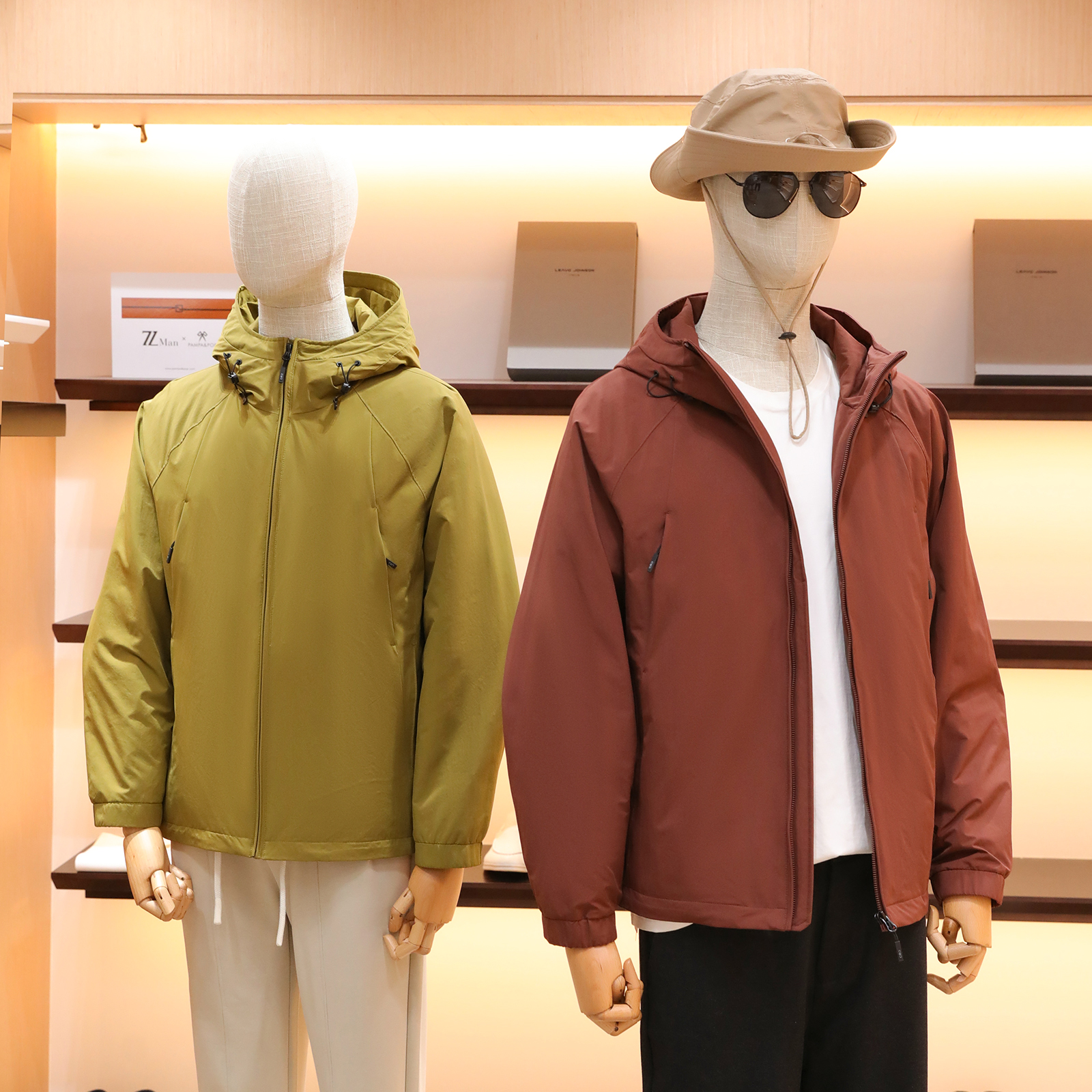 甄选90鹅绒！户外三防！秋冬男士抗寒保暖百搭休闲连帽羽绒服外套