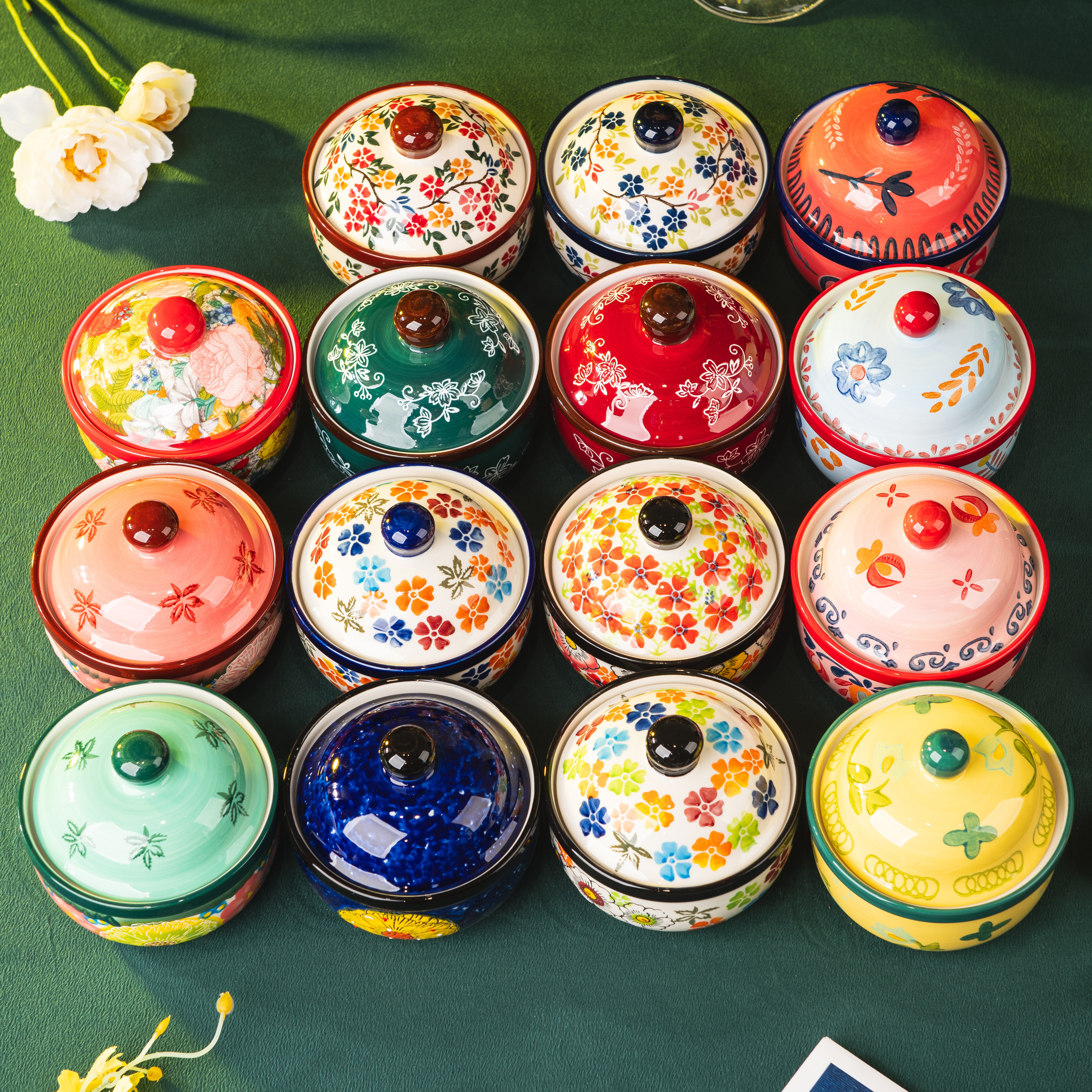 复古陶瓷瓦罐汤炖盅家用汤罐炖罐新款隔水炖带盖小炖盅一人份蒸盅,厨房/烹饪用具,炖锅/炖煲/汤煲,淘宝优惠券,粉丝福利购,淘宝优惠卷