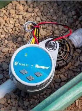 亨特NODE-BT100蓝牙干电池控制器手机无线蓝牙自动灌溉浇水控制器